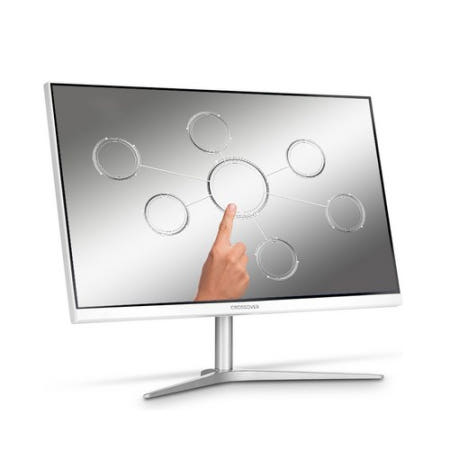 크로스오버 FHD IPS HDR 정전압 터치 모니터, 60.5cm, 24TOUCH75