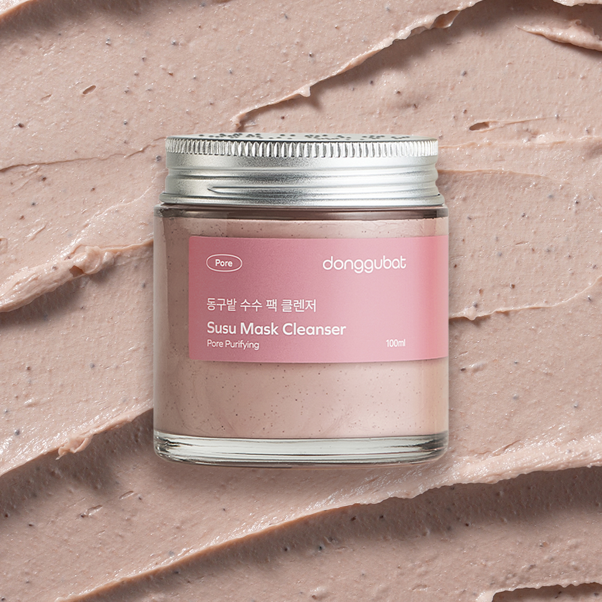 동구밭 팩 클렌저 클렌징폼 팩투폼 모공케어 (수수), 100ml, 1개 - 상세 이미지 2