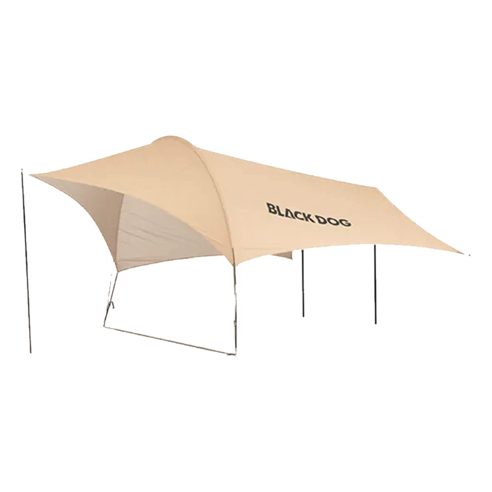 블랙독 원터치 텐트 지니쉘터 연장 타프 그늘막 블랙코팅 피크닉 낚시 비치