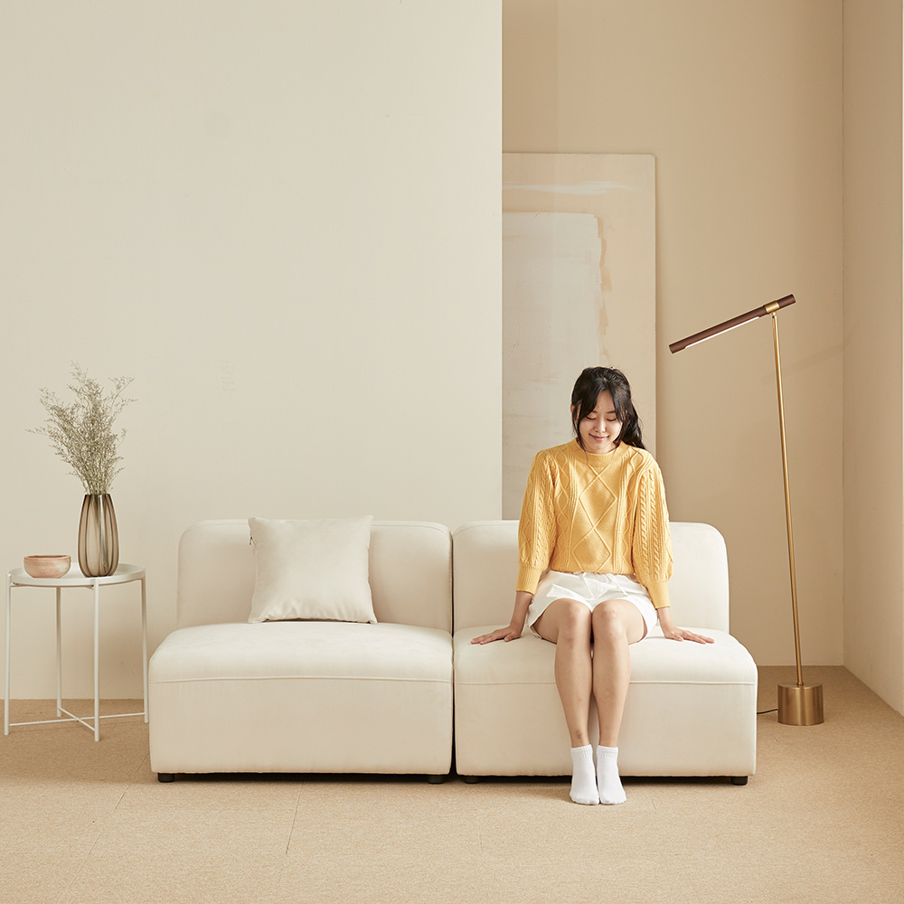 [무료배송] 모노 3인용 아쿠아텍스 패브릭 모듈 소파 일반형2