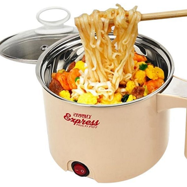 다용도 전기 냄비 1인 소형 전기 냄비 간편 원룸 캠핑