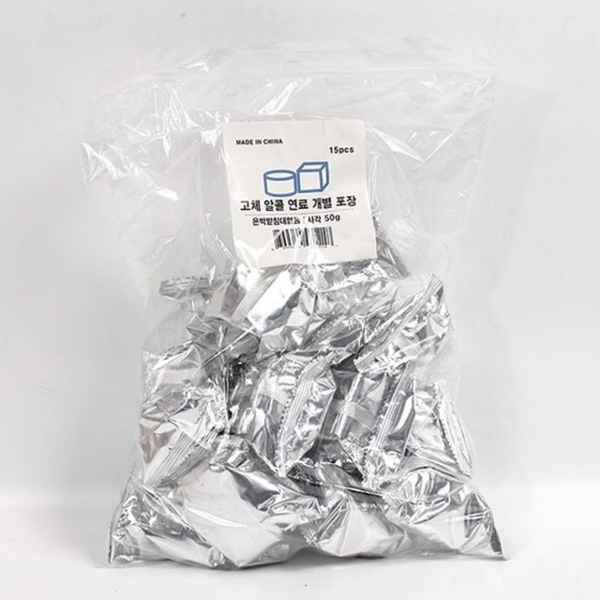 간편한 미니 화로 고체 연료 캠핑용 고체 연료 조리용 벌크 - 상품 이미지