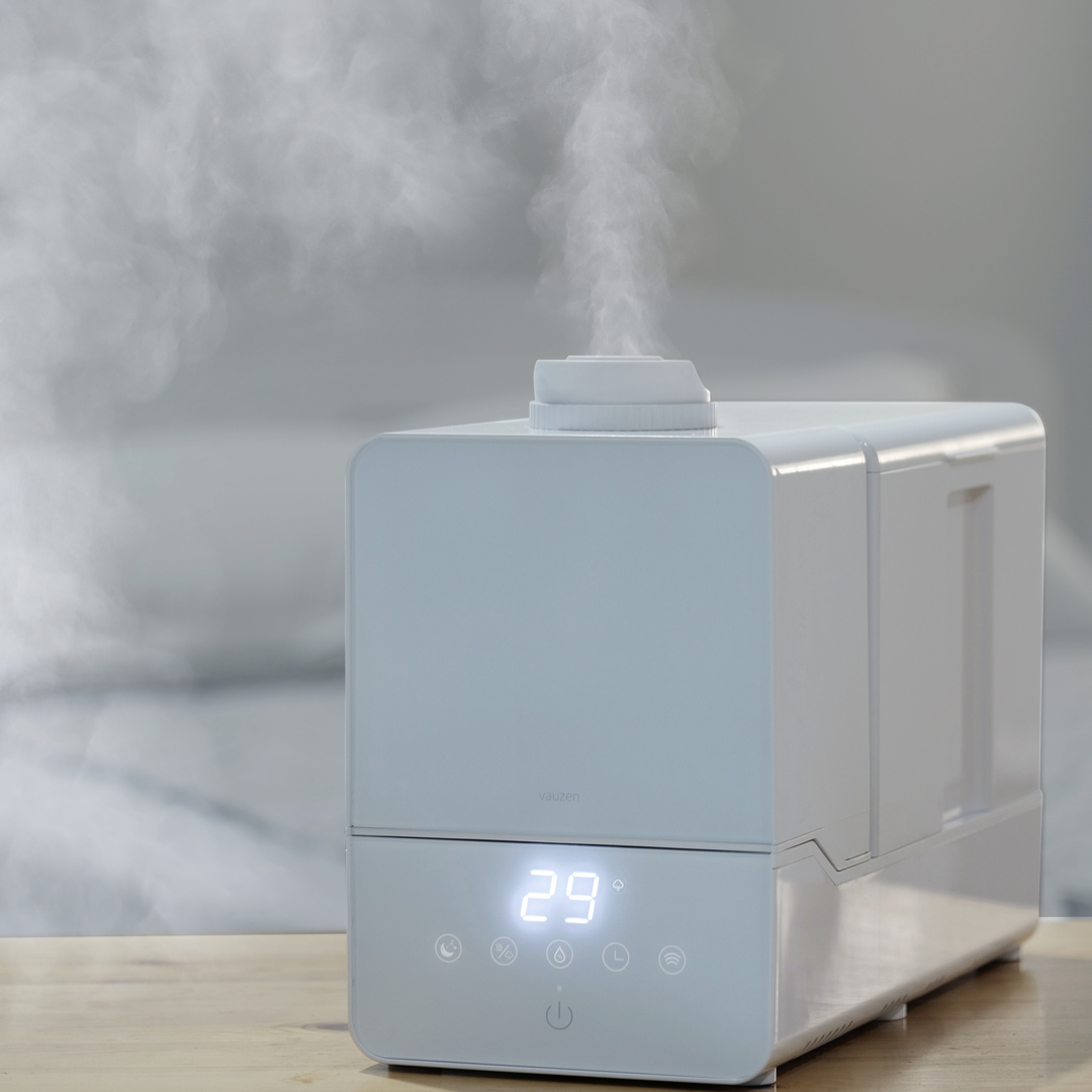 바우젠 가열식가습기 열소독가습기 신생아가습기 6L 최대용량 초음파 듀얼방식