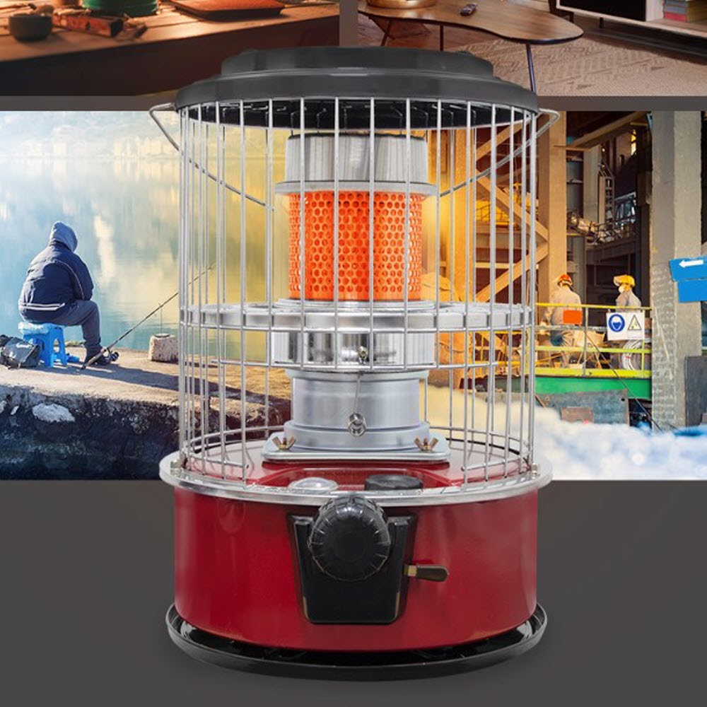 등유 난로 석유 로터리 로타리 대류식 캠핑용 야외 기름 히터 실내 팬히터