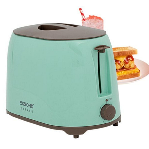넓은 토스터기 레트로 식빵 토스터기 다용도 모닝 가전 굽기