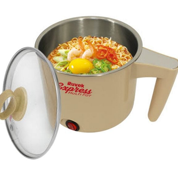 휴대용 1인용 전기 냄비 간편 전기 냄비 쿠커 소형 원룸