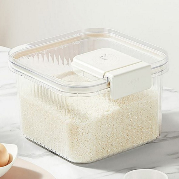 플라스틱 쌀통 5kg 쌀벌레 밀폐 쌀통 보관함 신선 주방용 - 상품 이미지