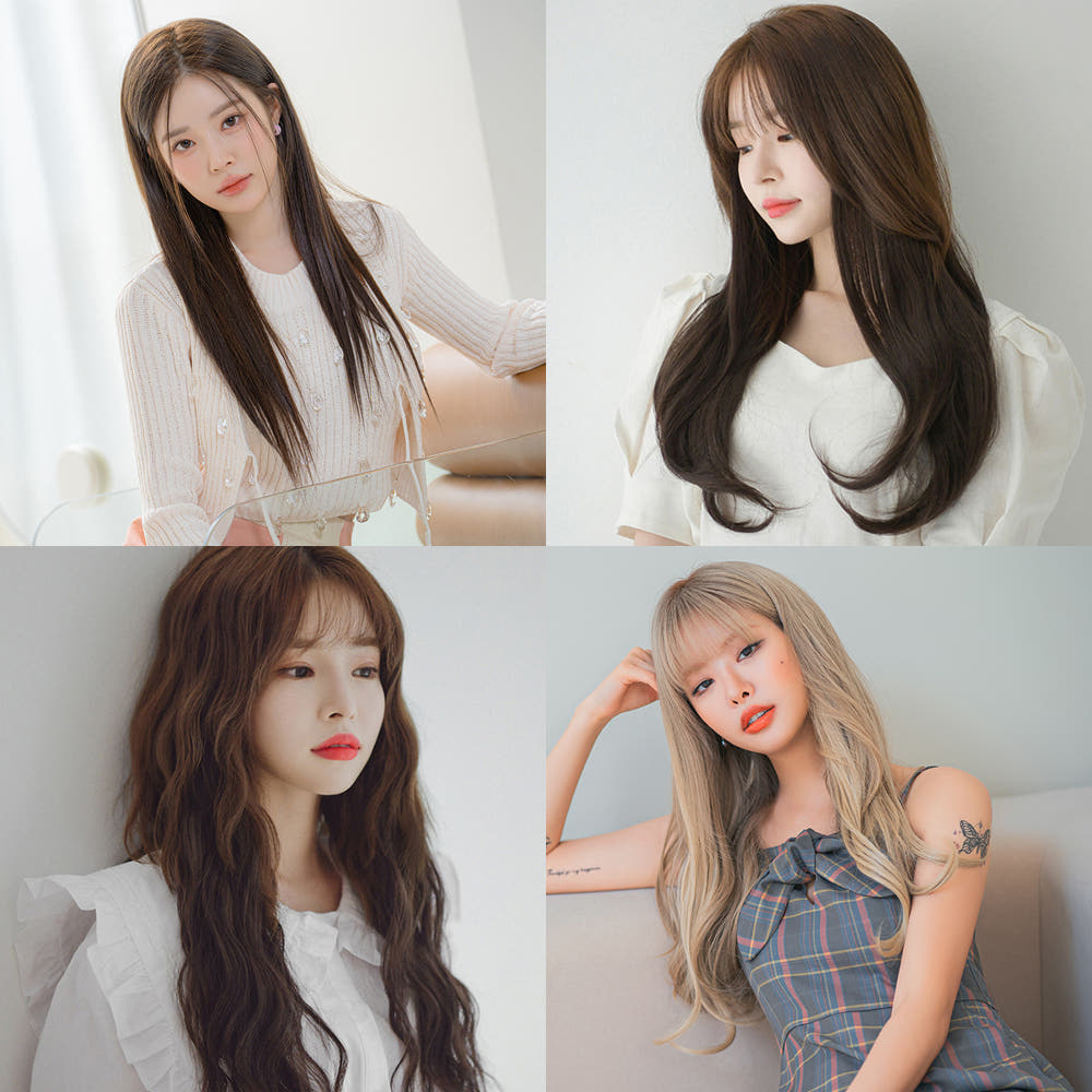 가발나라 여자 붙임머리가발 똑딱이 헤어피스 BEST 이미지 7