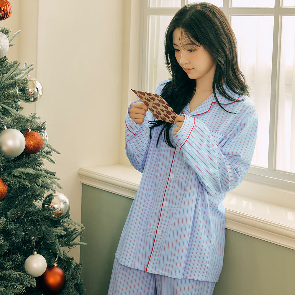 실크핏 클로에 긴팔 카라 커플 잠옷 세트 홈웨어 2PACK 가격 추이 DOSSY 실크핏 클로에 긴팔 카라 커플 잠옷 세트 홈웨어 2PACK - 최저가 70,900원