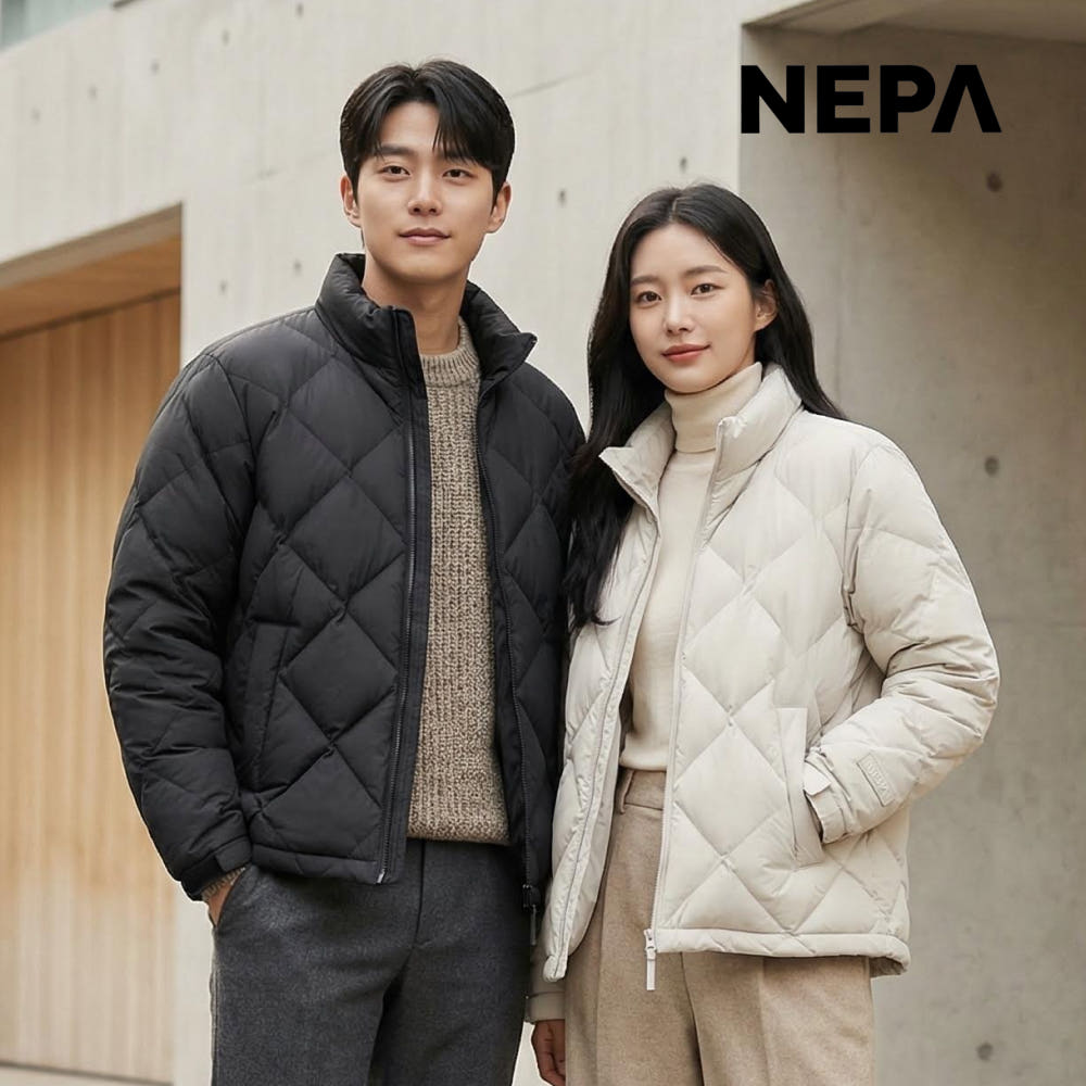 네파 경량 패딩
