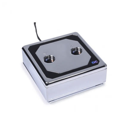ALPHACOOL Eisblock XPX Aurora Edge 풀 구리 워터블럭 (CHROME) / M