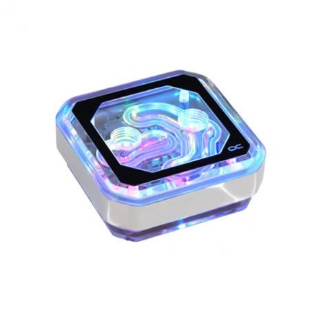 ALPHACOOL XPX Aurora 워터블럭 (아크릴 크롬) / M