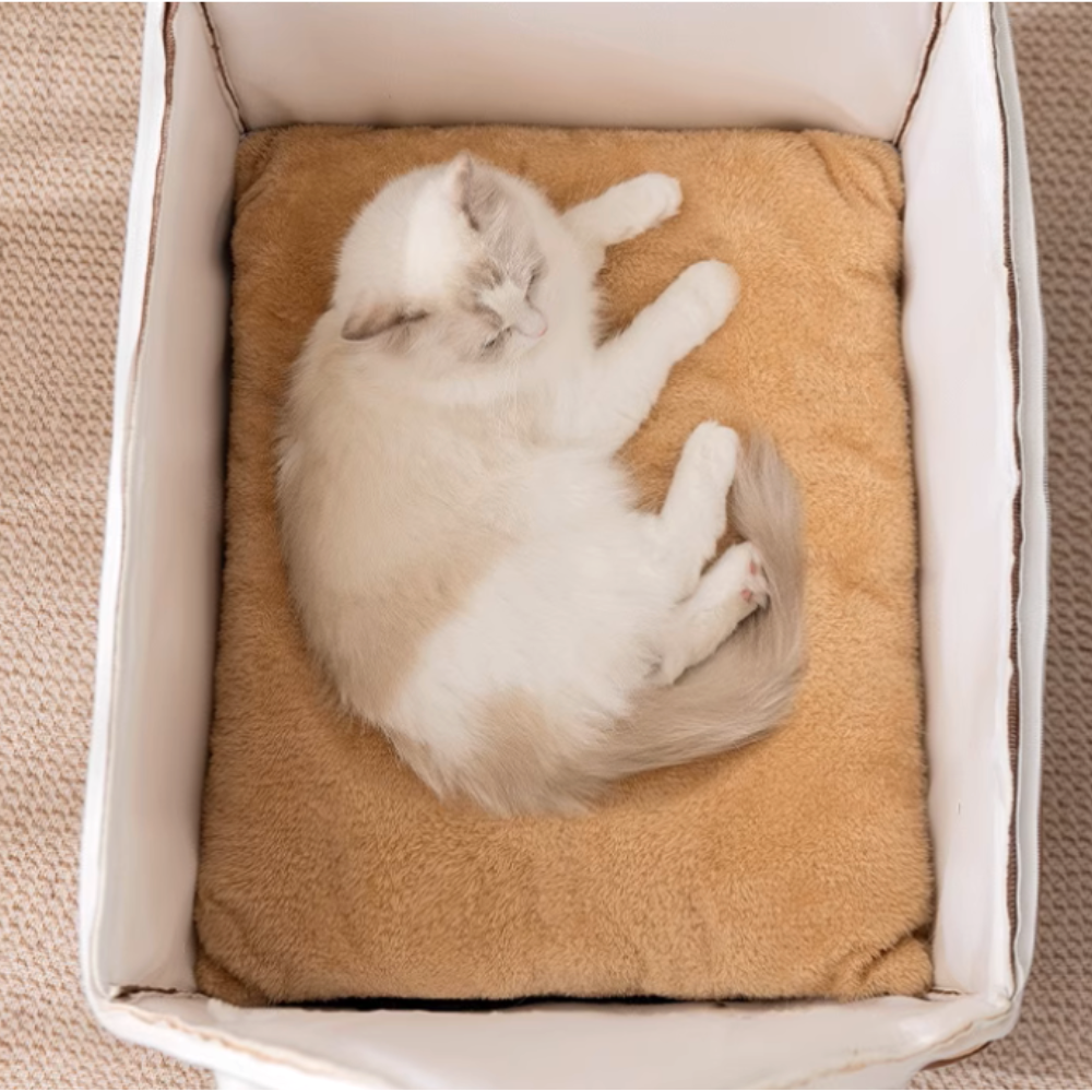 퍼플펫 강아지 하우스 고양이 숨숨집 텐트 동굴집 침대 파워쿠션 겨울 머쉬룸하우스 중형