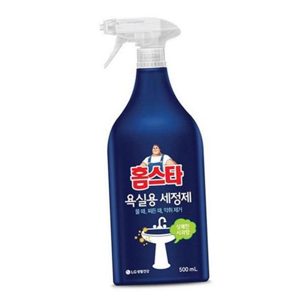 얼룩제거 욕실용 세정제 홈스타 화장실 세정제 물때 바닥 제거 - 메인 이미지