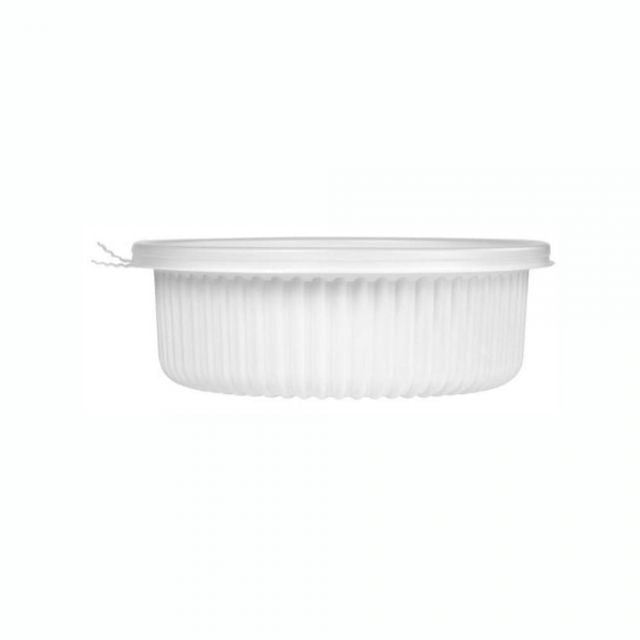 일회용 원형 탕용기 소 2.2L 25set 국포장그릇 - 메인 이미지