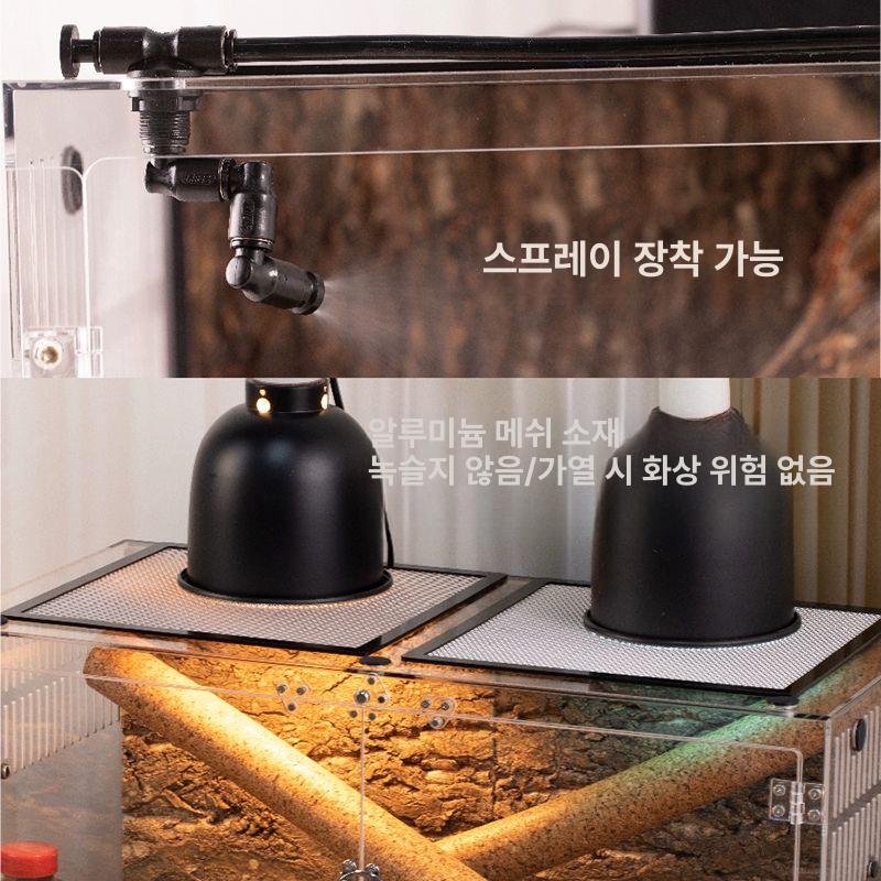 사육장 파충류 폴리카보네이트 박스 아크릴 양서류 - 상세 이미지 2