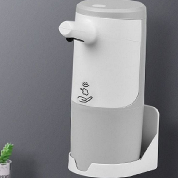 450ml 자동 비누 디스펜서 충전식 거품 비누 디스펜서 무타공 욕실 - 상품 이미지