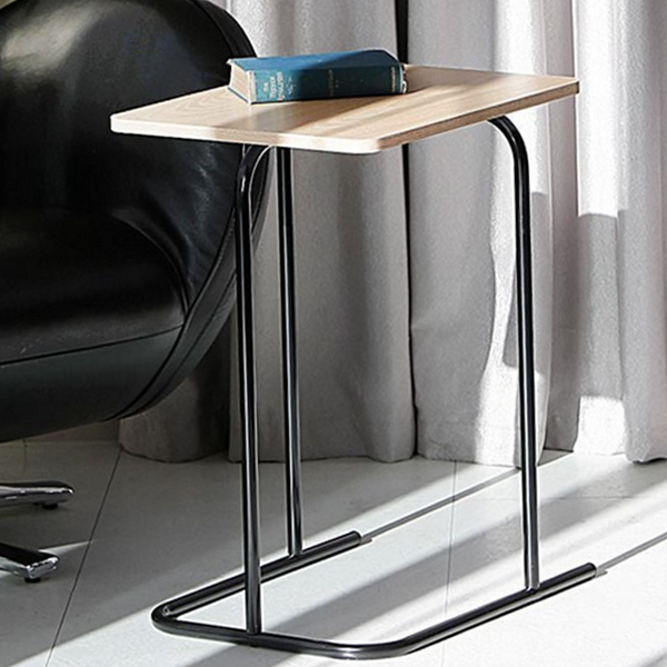 간이 심플 보조 테이블 이동식 침대 사이드 테이블 디자인 모던