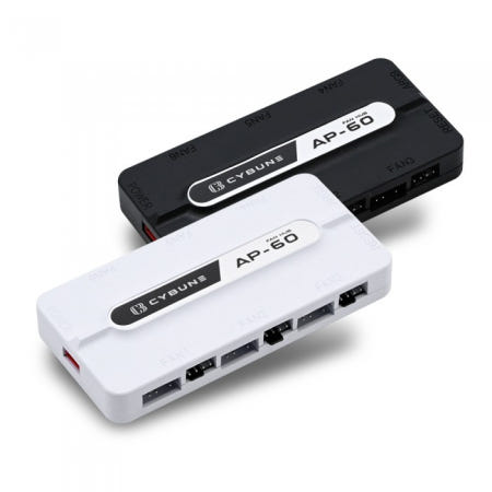 싸이번 AP-60 ARGB FAN HUB (블랙) / M