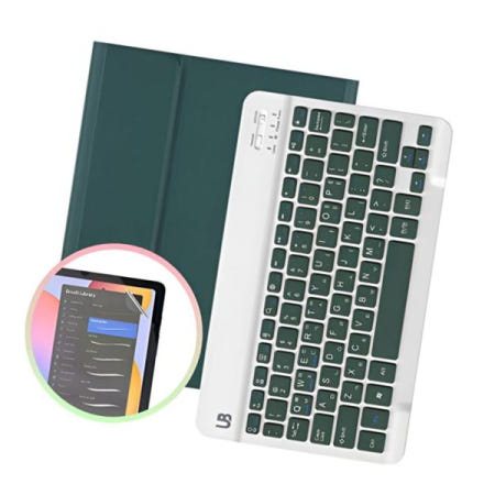 케이스 플러스 키보드 케이스+종이질감 필름 갤럭시탭S7 1매