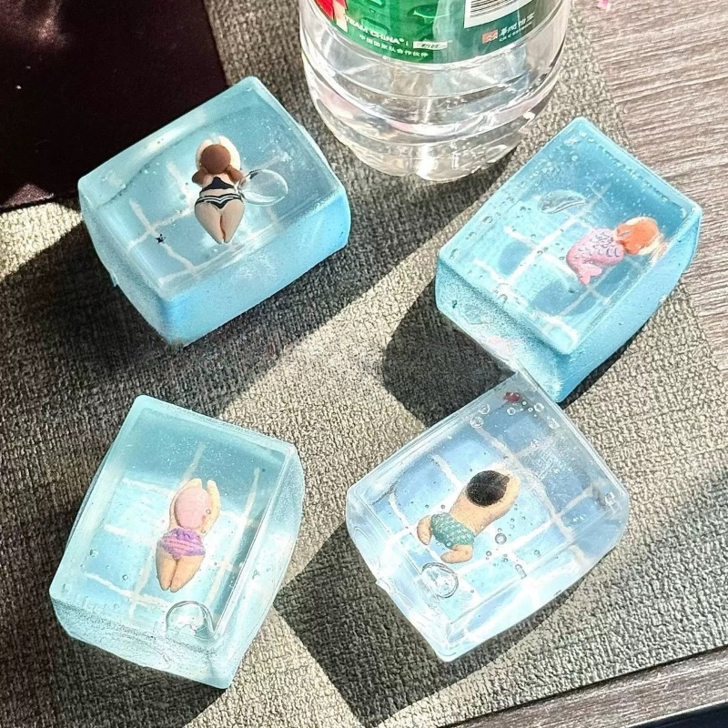 풀파티 수영장 스퀴즈볼 말랑이 스퀴시 말랑 쫀득이 스트레스볼 촉감놀이 정서 완화 피젯 토이 - 상세 이미지 3