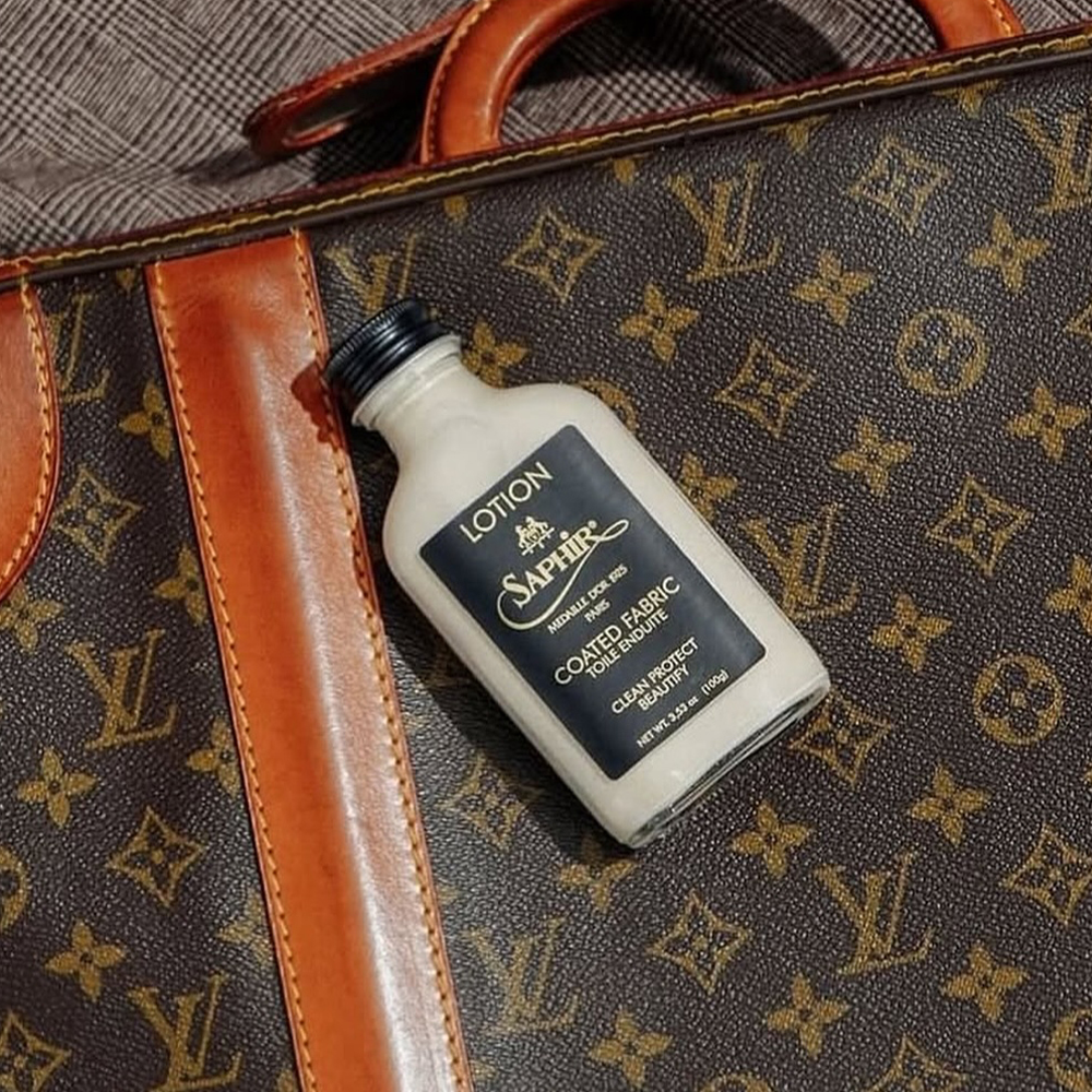 사피르 느와르 코팅 캔버스 케어 로션 100ml PVC 모노그램 가죽 가방 클리너 제품 이미지