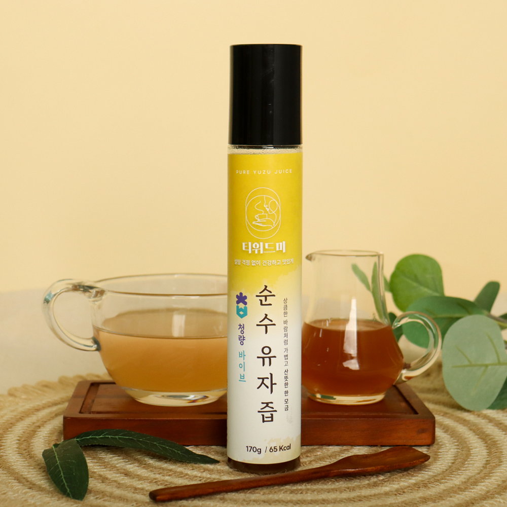 건강한 순수 저당 과일청 3종 선물세트 유자즙 매실청 오미자 이미지 8