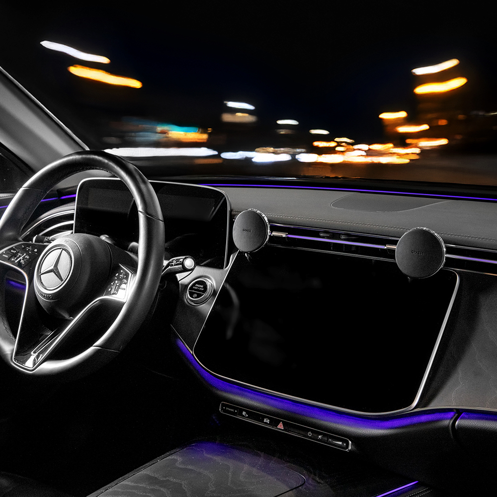 [불스원]그라스 명품 차량용 방향제 가죽 송풍구 방향제 우드엠버