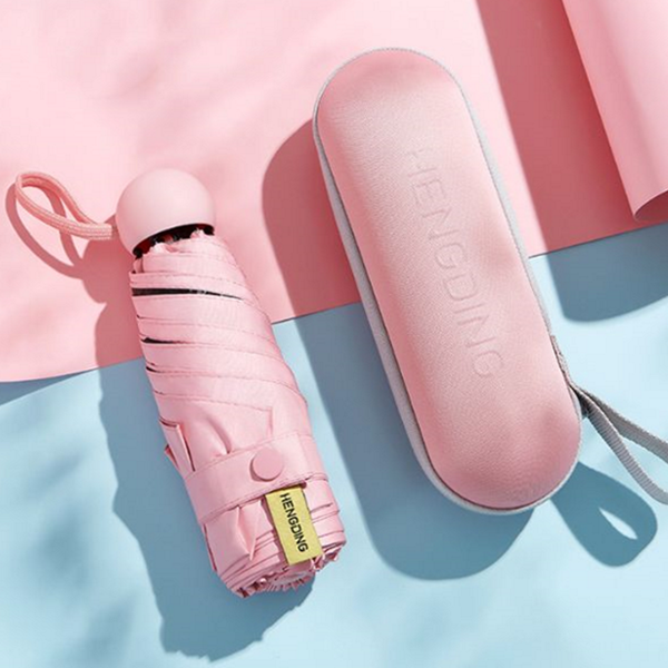 가벼운 경량 양산 접이식 휴대용 양산 자외선 차단 5단 여성 - 상품 이미지