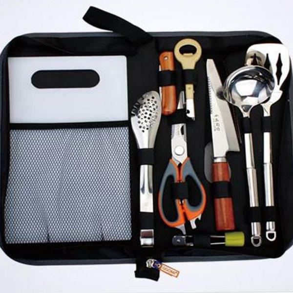 캠핑용 조리 도구 세트 아웃도어 캠핑 요리 도구 세트