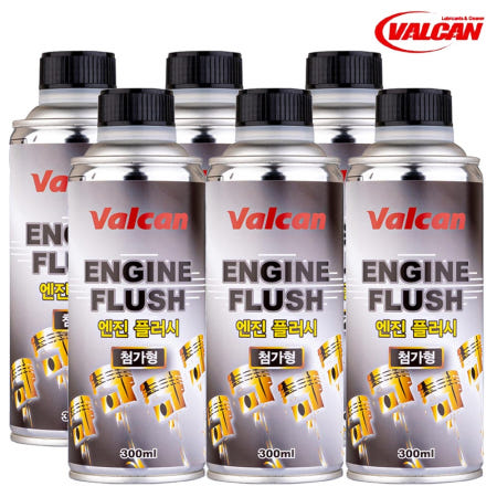 발칸 첨가형 엔진플러싱 오일세정 첨가제 300ml 6개 SET /엔진세정제