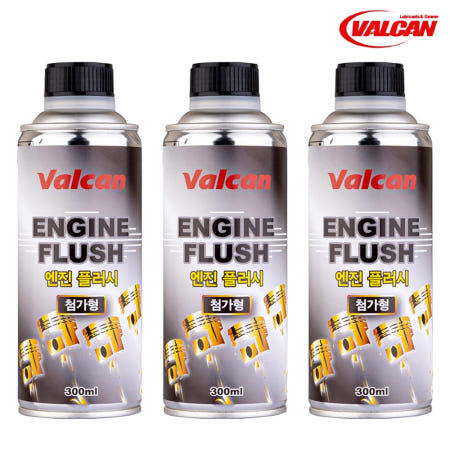 발칸 첨가형 엔진플러싱 오일세정 첨가제 300ml 3개 SET /엔진세정제