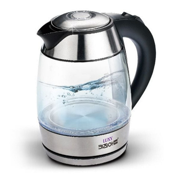 강화유리 무선 전기 포트 스테인리스 대용량 전기 포트 키친아트 자동