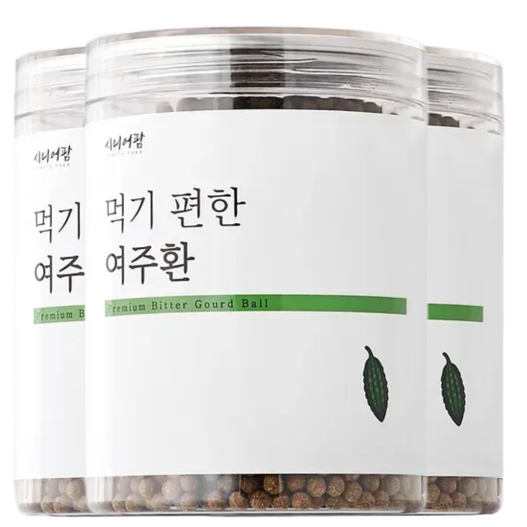 프리미엄 여주환 여주정 효능 여주먹는방법 여주먹는법 350g, 3개 - 상품 이미지