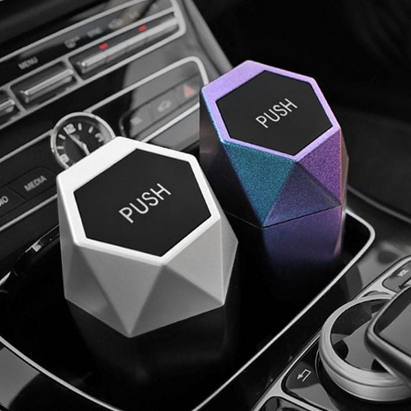 소형 차량용 휴지통 콘솔 자동차 휴지통 자동 쓰레기통