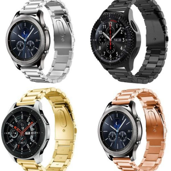 스마트 워치 스트랩 원터치 워치 메탈 스트랩 무광 밴드