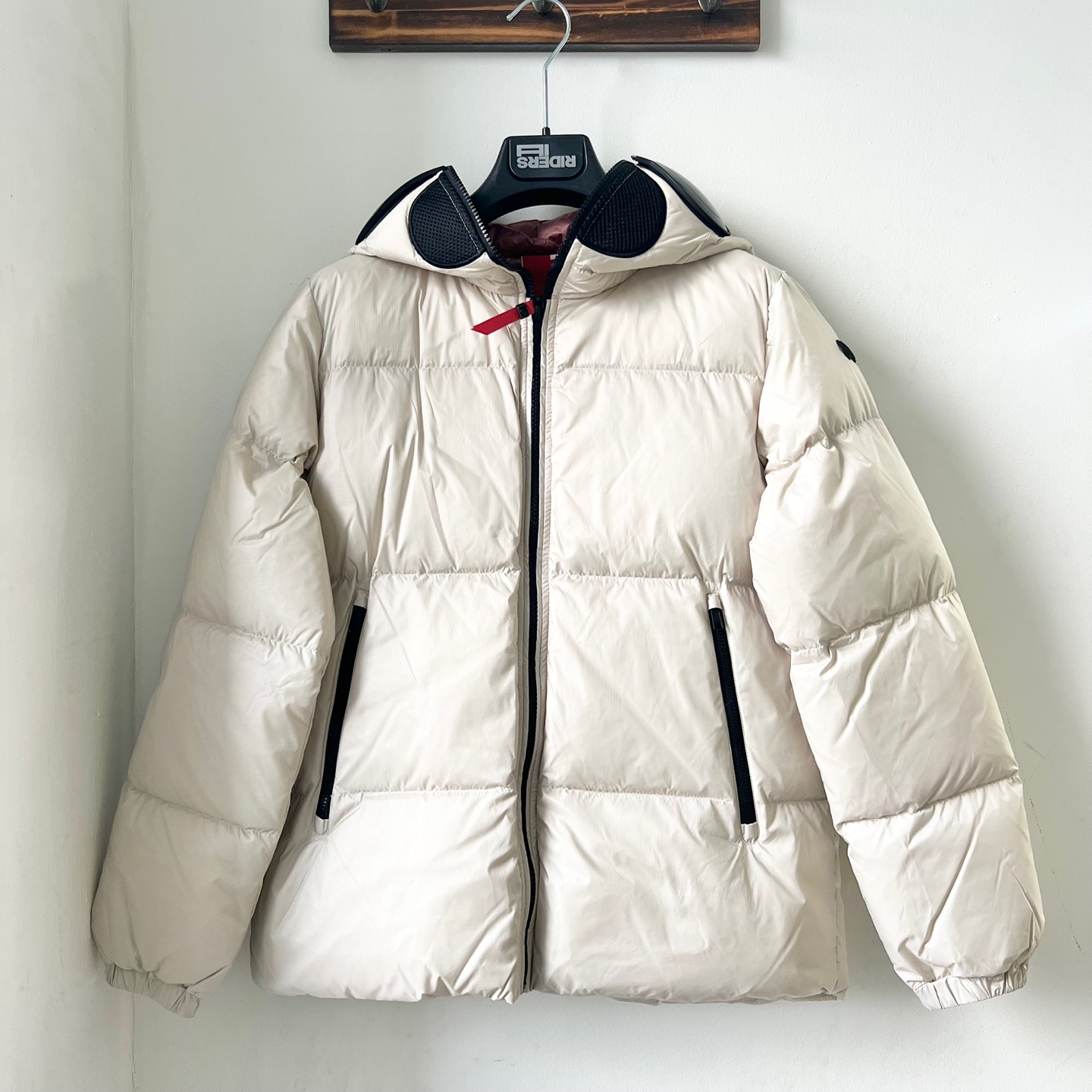 25FW 에이아이라이더스 키즈 곰돌이인형 베어 고글 패딩 핑크 라즈베리 블랙 문 그레이 - 상세 이미지 2