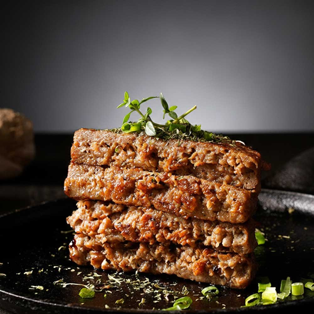 육즙 가득 수제 한돈 떡갈비 500g 5개입 100% 국내산 재료 두툼한 아이 반찬 - 상세 이미지 4