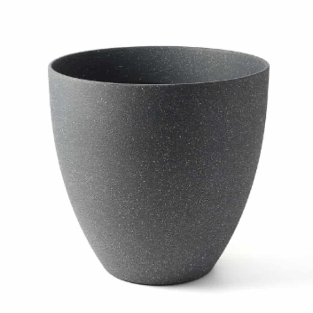 인테리어 화분 38x35cm (블랙) 옥상화분 원형화분 - 상품 이미지