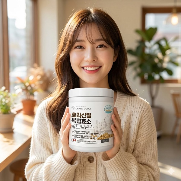 참굿즈 호라산밀 복합효소 골드밸런스 150g 1통 - 상품 이미지
