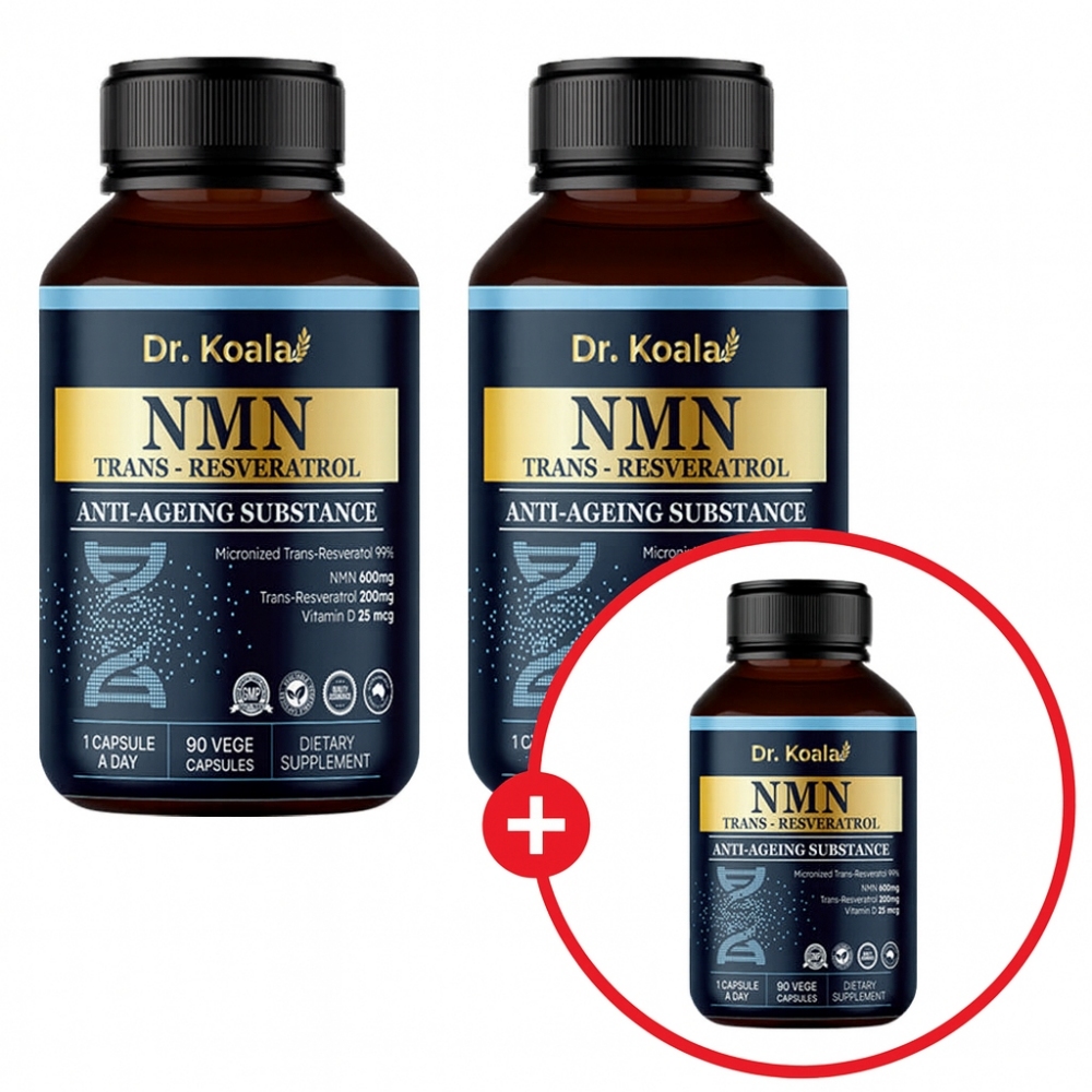 NMN 600mg 트랜스 레스베라트롤 갱년기 영양제 효모 엔엠엔 3달분 - 상세 이미지 2