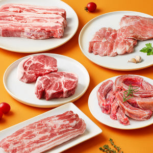 설렘한입 녹차먹인 한돈 삼겹살 1kg 오겹살 목살 캠핑 갈비 항정 가브리... 맛있게 먹은 솔직 후기 - 상품 이미지 1