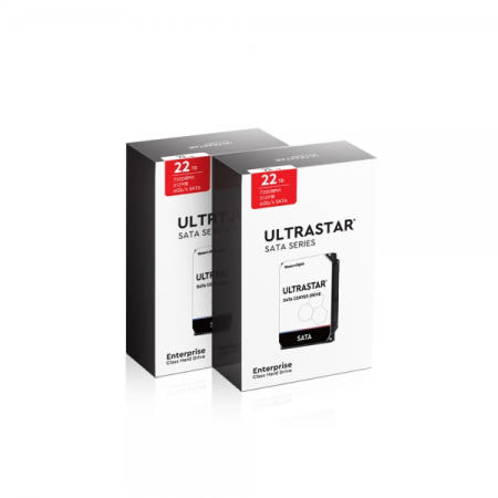 Western Digital WD Ultrastar DC HC570 패키지 7200/512M WUH722222ALE6L4 (2x22TB)