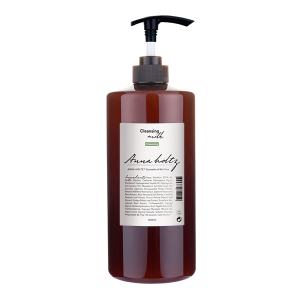 안나홀츠 약산성 우유 클렌징밀크 500ml 1000ml 클렌징로션 메이크업 선크림 리무버 - 상품 이미지