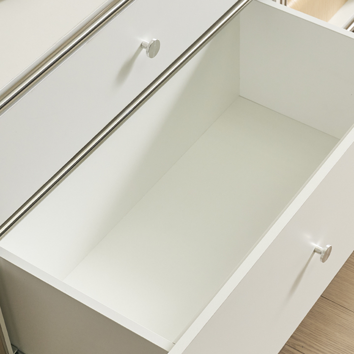 헤이몰리 헤이즈 미드센츄리 모듈 2단 1980 서랍장 거실장