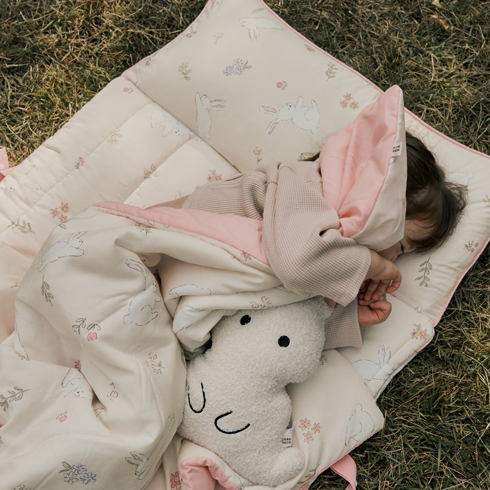 베베데코 올데이 어린이집 낮잠이불 유아 아기 모달 순면 차렵이불 90x135