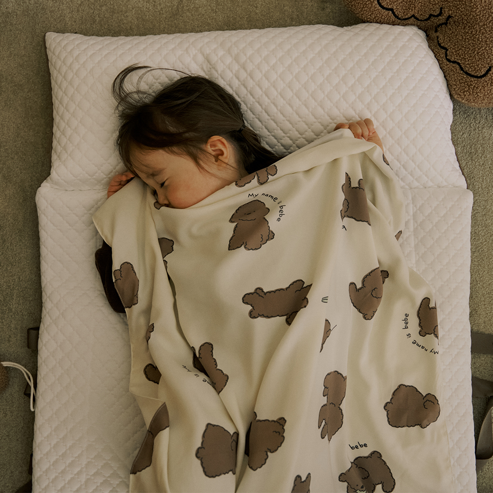 베베데코 올데이 어린이집 낮잠이불 담요 냉감 모달 듀얼 블랭킷 75x100