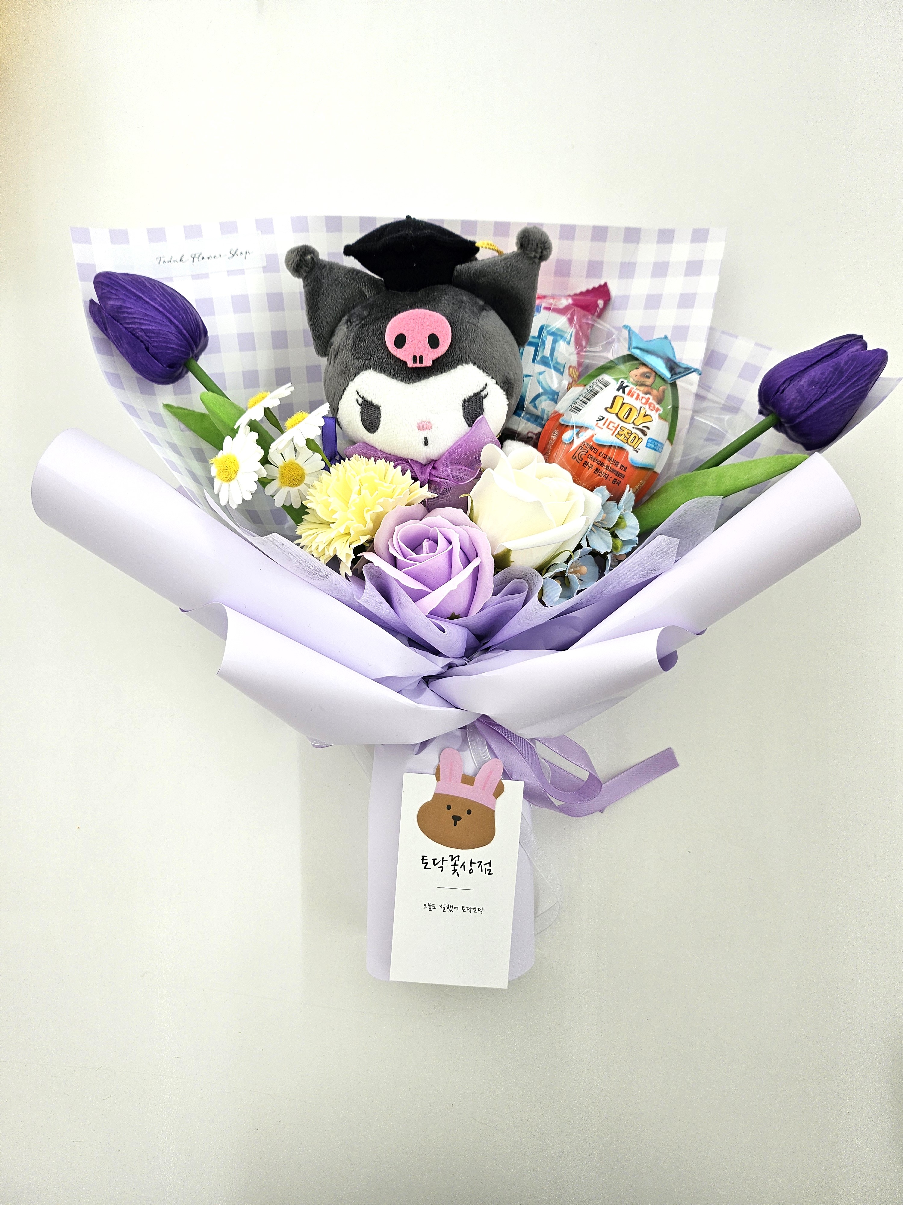 인형꽃다발 산리오 시나모롤 마이멜로디 헬로키티 어린이 유치원 졸업 학예회 졸업식선물 여아용 - 상세 이미지 5
