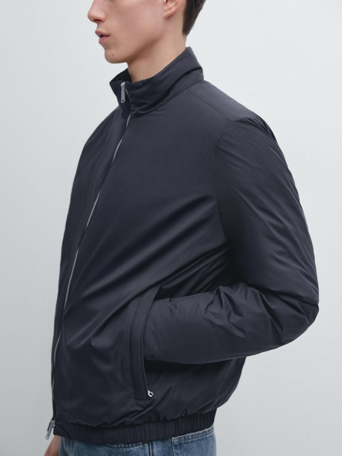 마시모두띠 테크니컬 경량 방수 다운 블렌드 패딩 재킷 3103/446 NAVY BLUE - 상세 이미지 5