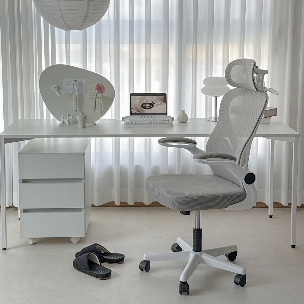 투노 넥트론 사무실 컴퓨터 책상 학생 공부 게이밍 허리 편한 메쉬 의자